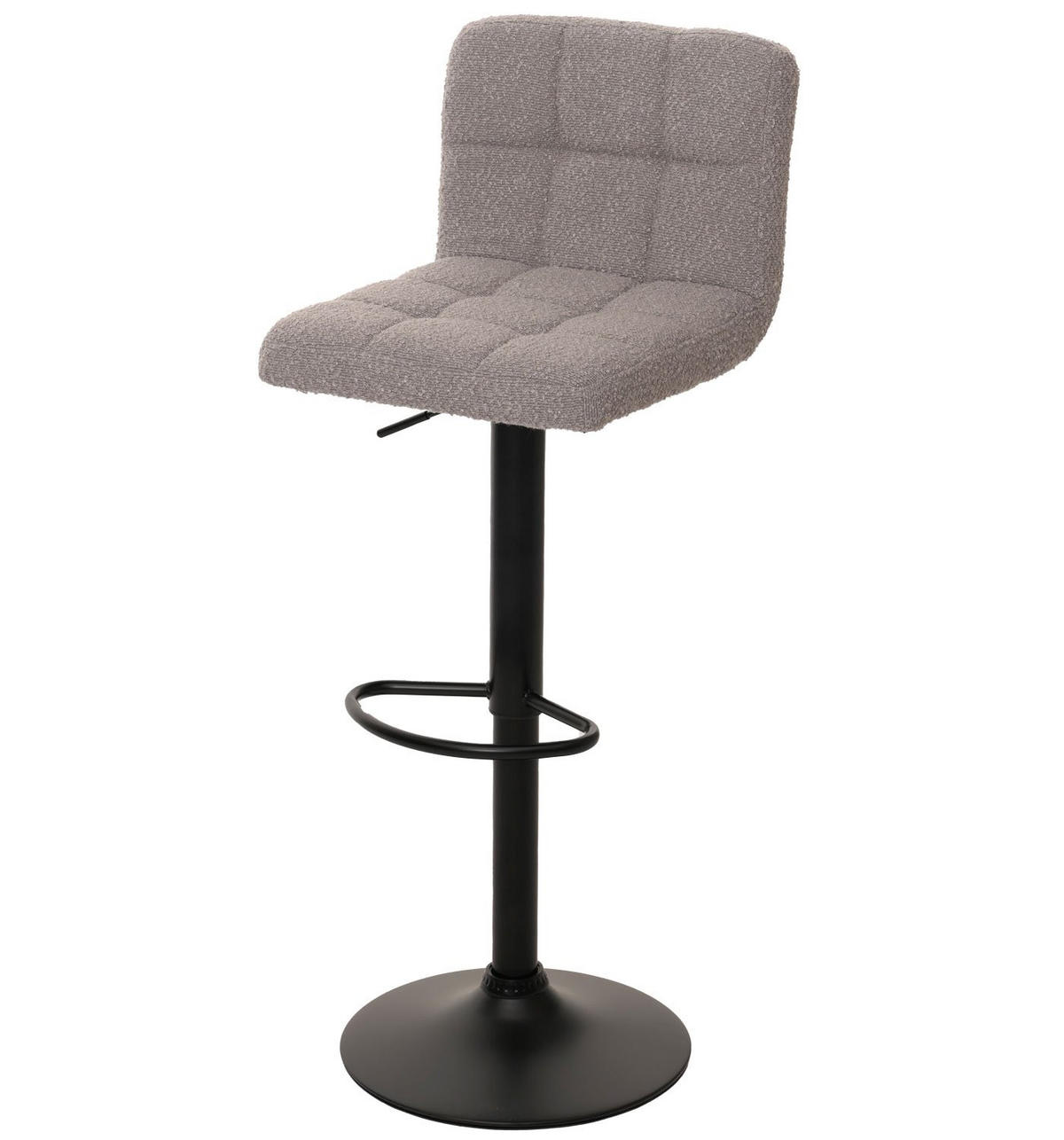 BARHOCKER Hellgrau 2er-Set - Hellgrau, Textil (38/107/41cm) - MCW