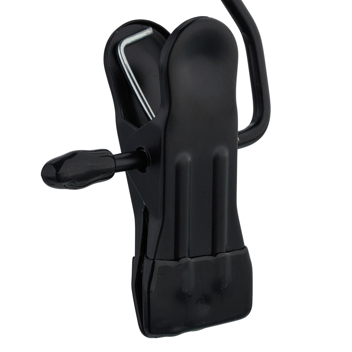 25XKLIPY na obuv - čierna, kov/plast (5/10.5/2cm) - Relaxdays