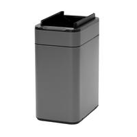 SENSORMÜLLEIMER SE50L Grau - Grau, Metall (27/54.5/40cm) - SVITA