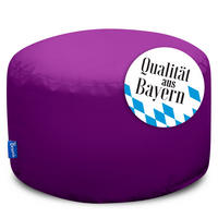SITZPOUF L violett - Violett, Textil (500/300/500cm) - Bruni