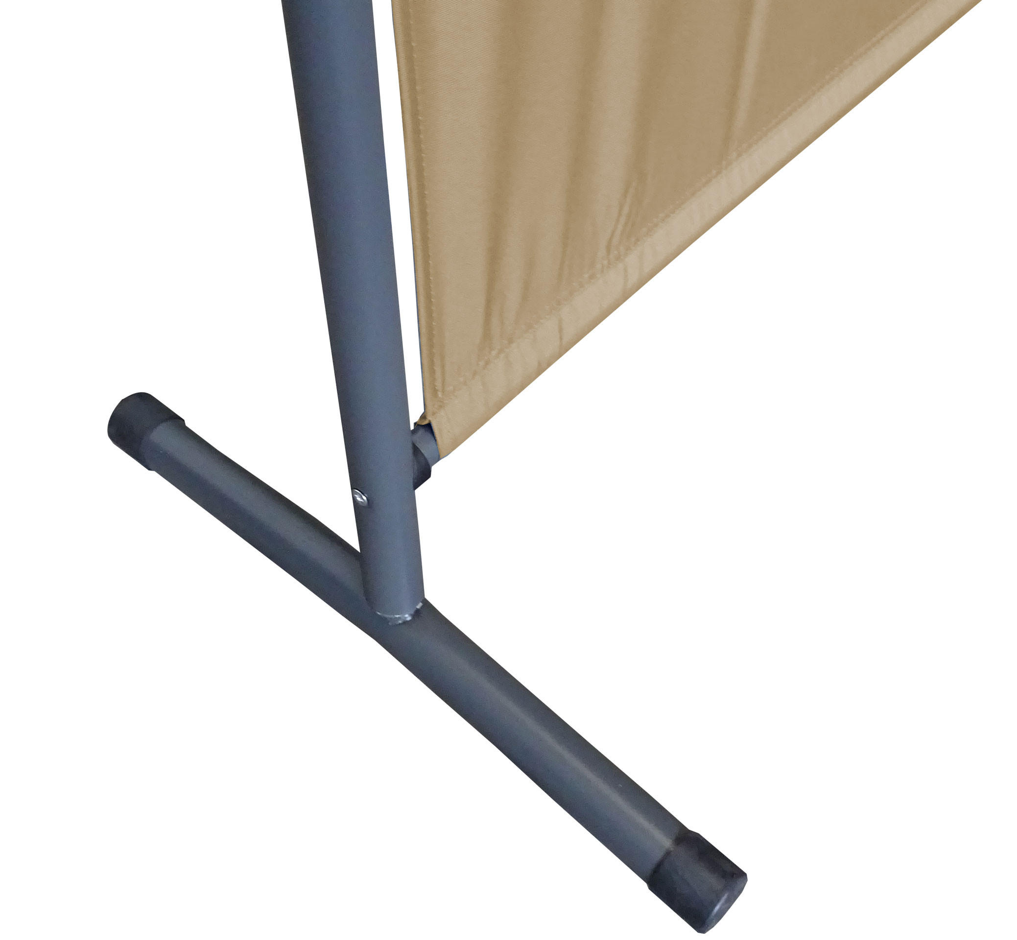 Thumbnail - Quick Star Paravent, Beige, Metall, 78x180 cm, Sonnen- & Sichtschutz, Sichtschutz Garten, Balkon Sichtschutze