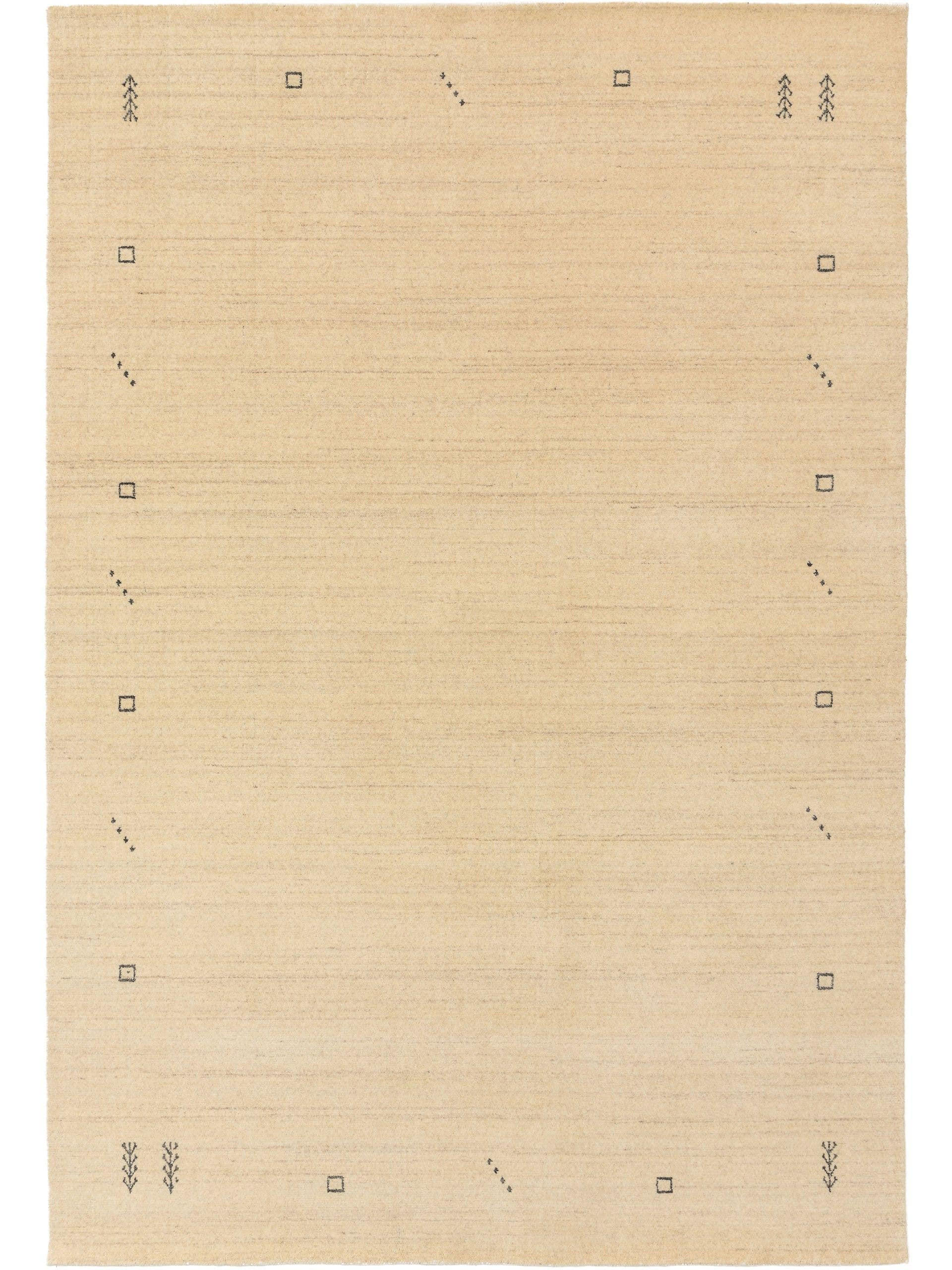 WOLLTEPPICH Jamal Cream 80x150 cm - Creme, Textil (80/150cm) - benuta Nest