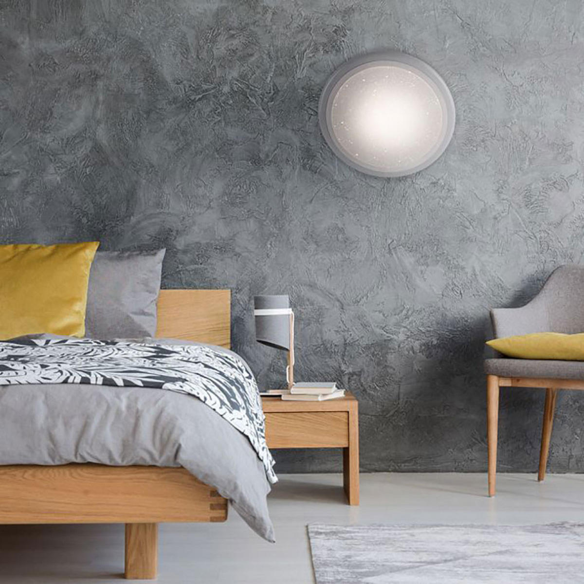 LED DECKENLEUCHTE Kunststoff Weiß LUISA - Weiß, Metall (60/60/8cm)