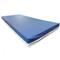 PFLEGEMATRATZE Dekubitus Prophylaxe 90/200 cm - 14cm Höhe & wasserdichten Bezug - Blau, Textil (90/200cm) - AM Qualitätsmatratzen