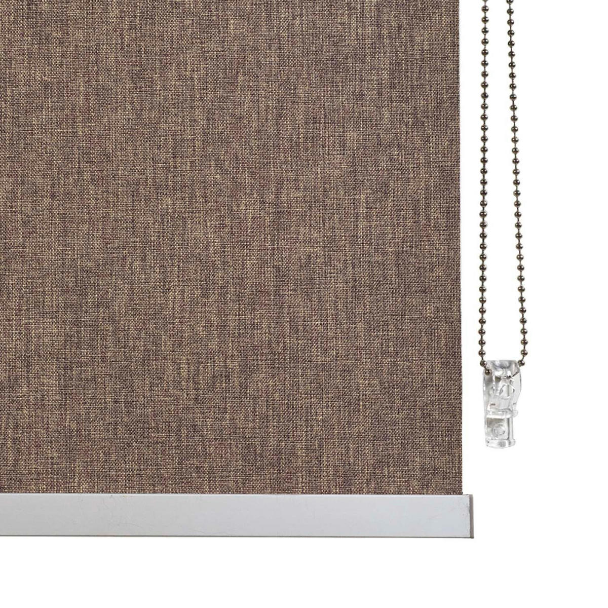 VERDUNKELUNGSROLLO Braun 100x250 cm - Braun, Kunststoff (100/250cm) - STORESDECO