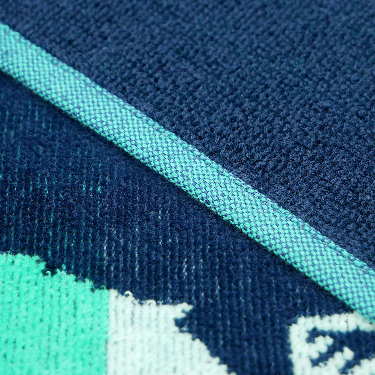 STRANDTUCH Frottee Velours Jacquard Mehrfarbig 90x170 400g/m² - Ibisco - Multicolor, Textil (170/90cm) - LE COMPTOIR DE LA PLAGE