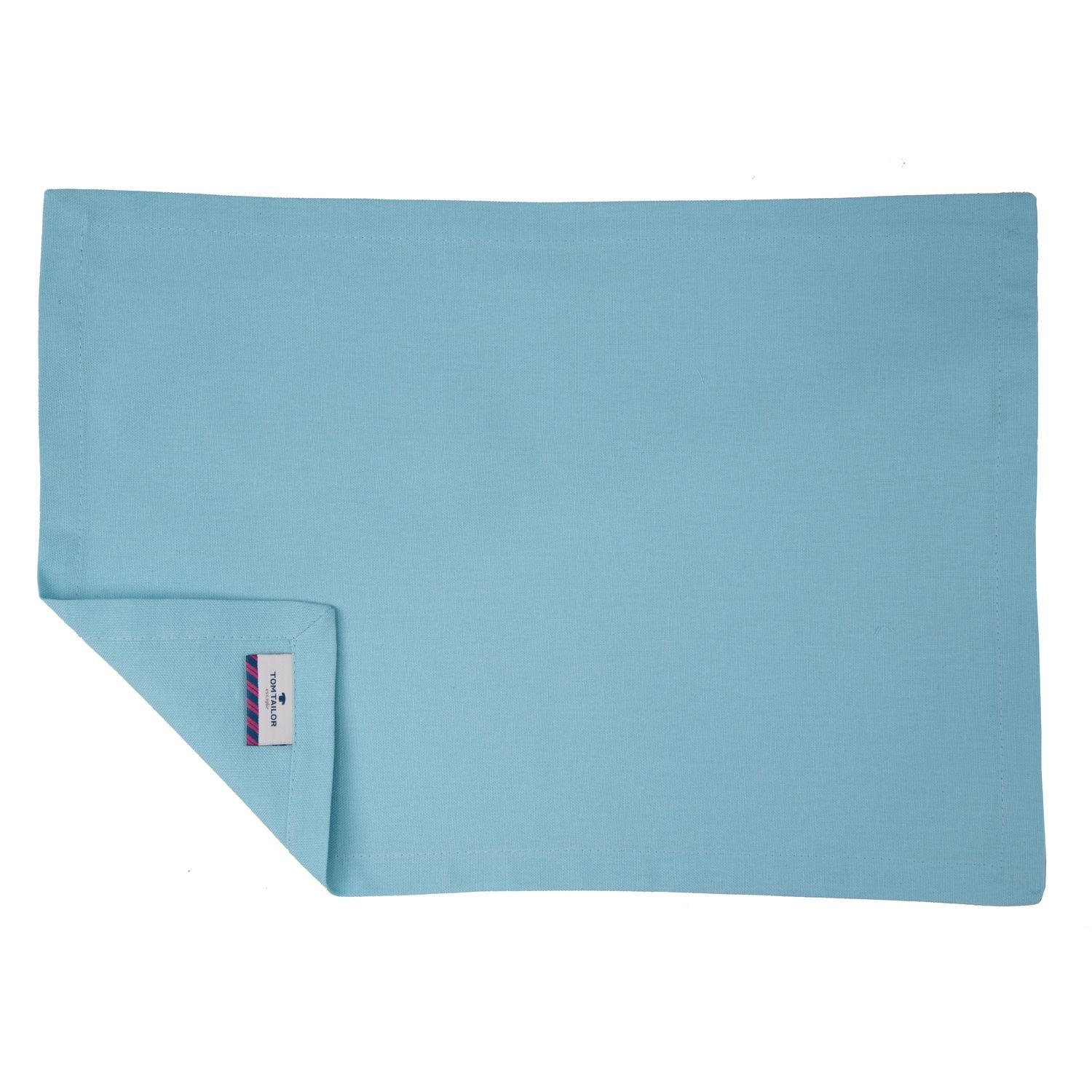 TISCH-SET 6 TEILIG DOVE - Mintgrün, Textil (35/50cm) - Tom Tailor