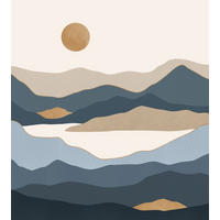FOTOTAPETE Wüstenlandschaft 250 x 279 cm - Multicolor, Papier (250/279cm) - ESTAhome