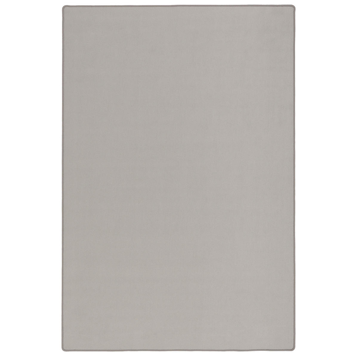 BASIC VELOURS TEPPICH CARLA - Grau, Textil (160/240cm) - Snapstyle