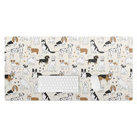 SCHREIBTISCHUNTERLAGE 100x50 cm Beige - Sandfarben, Kunststoff (100/50/1.6cm) - Wallfluent