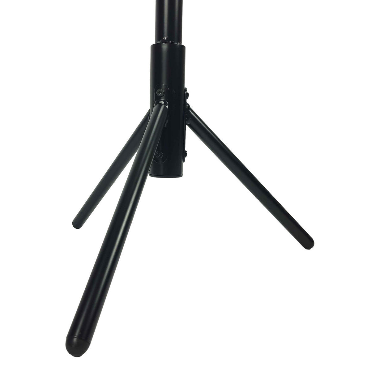 GARDEROBENSTÄNDER Metall schwarz stabil stehend 47x47x175 cm - Schwarz, Metall (47/175/47cm) - Begryf