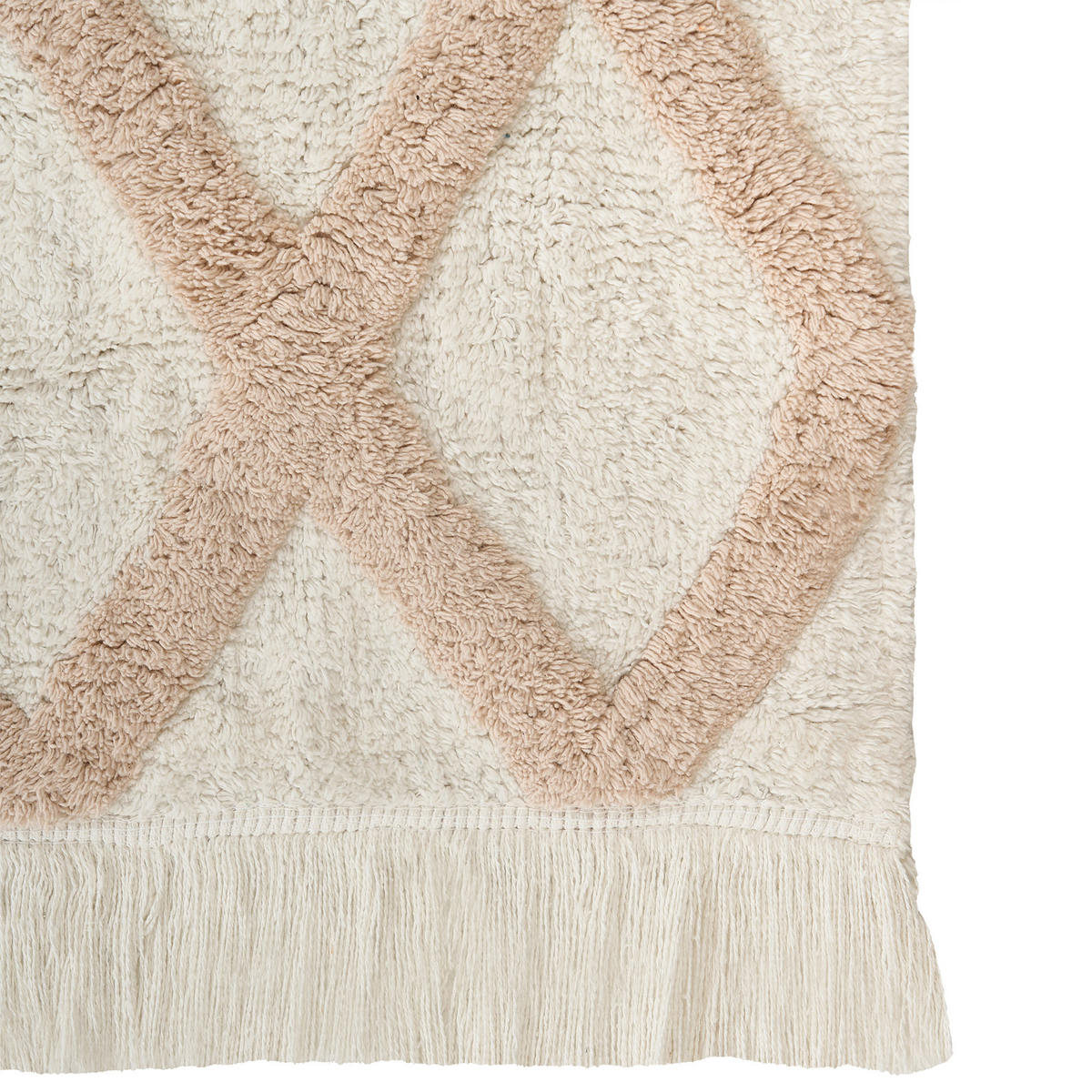 DĚTSKÝ KOBEREC Béžový 160/230 cm Bavlna Punsari - béžová, textil (160/230cm) - Beliani