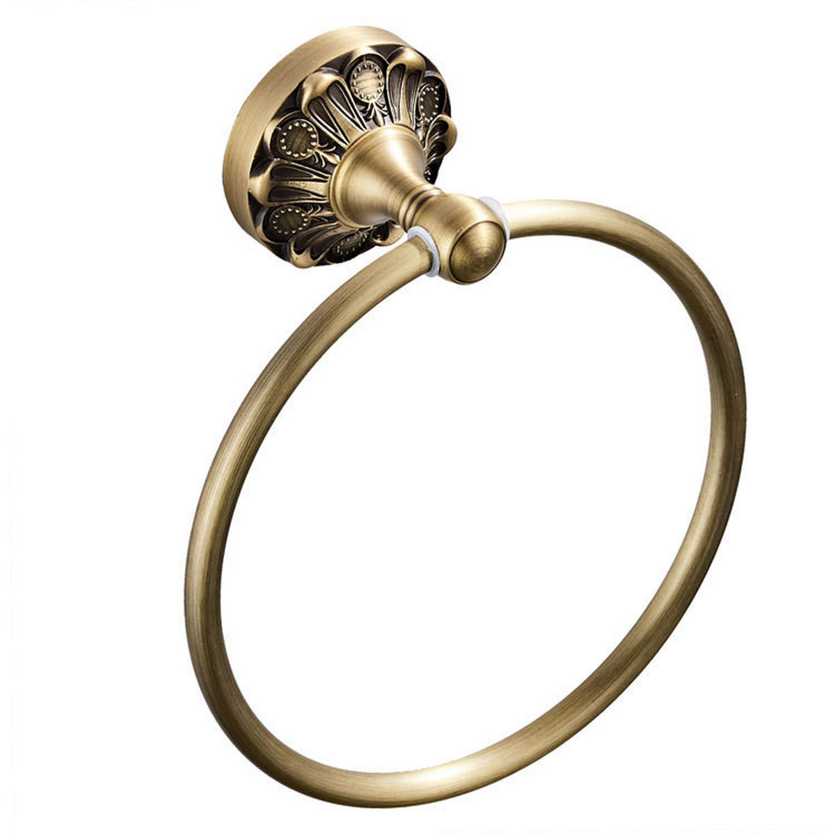 HANDTUCHRING – Antikgold – 18 cm Durchmesser - Goldfarben, Metall (18/7/20cm)