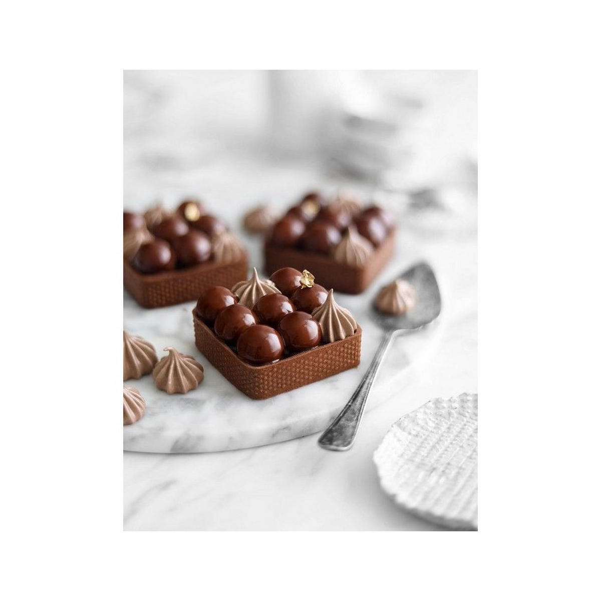 TORTENRING Silber 8/8/2 cm P02150 - Silberfarben, Metall (8/2/8cm) - Patisse 