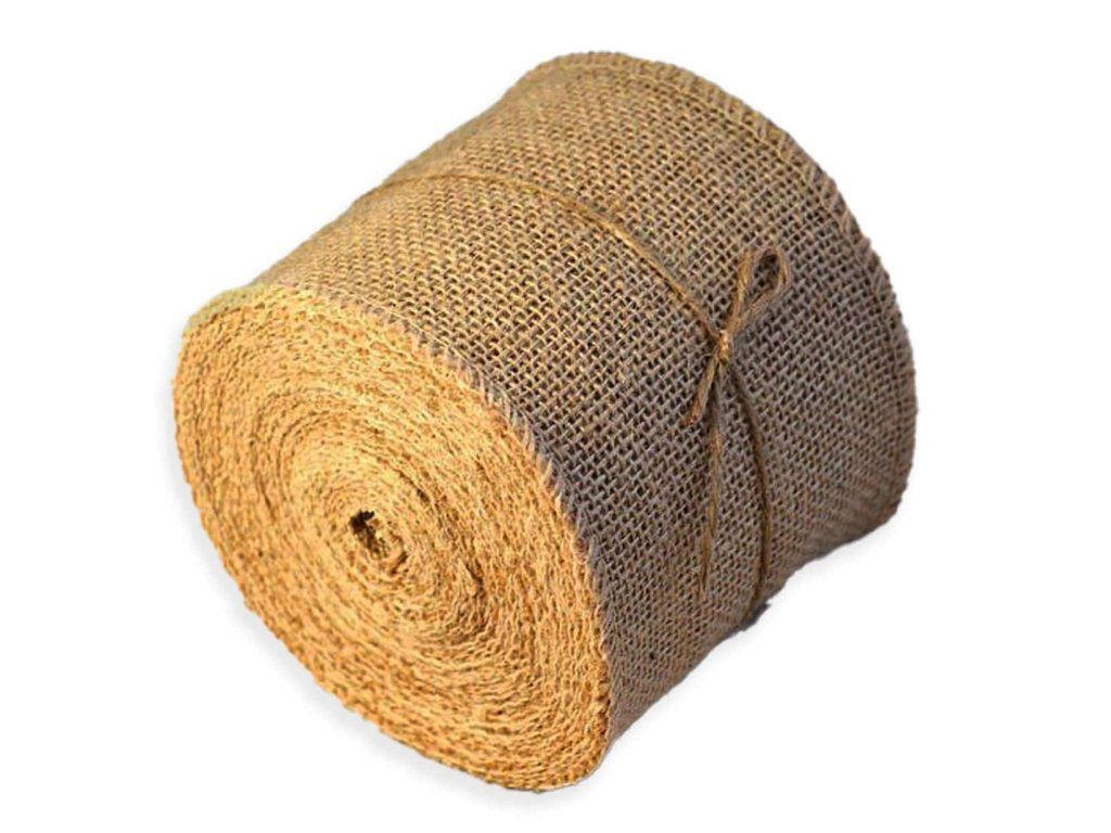Laalu Juteband Natur 10x10x1000 cm