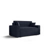 SOFA Mira mit Schlaffunktion - Dunkelblau, Textil (161/90/85cm) - SIMKAM Furniture