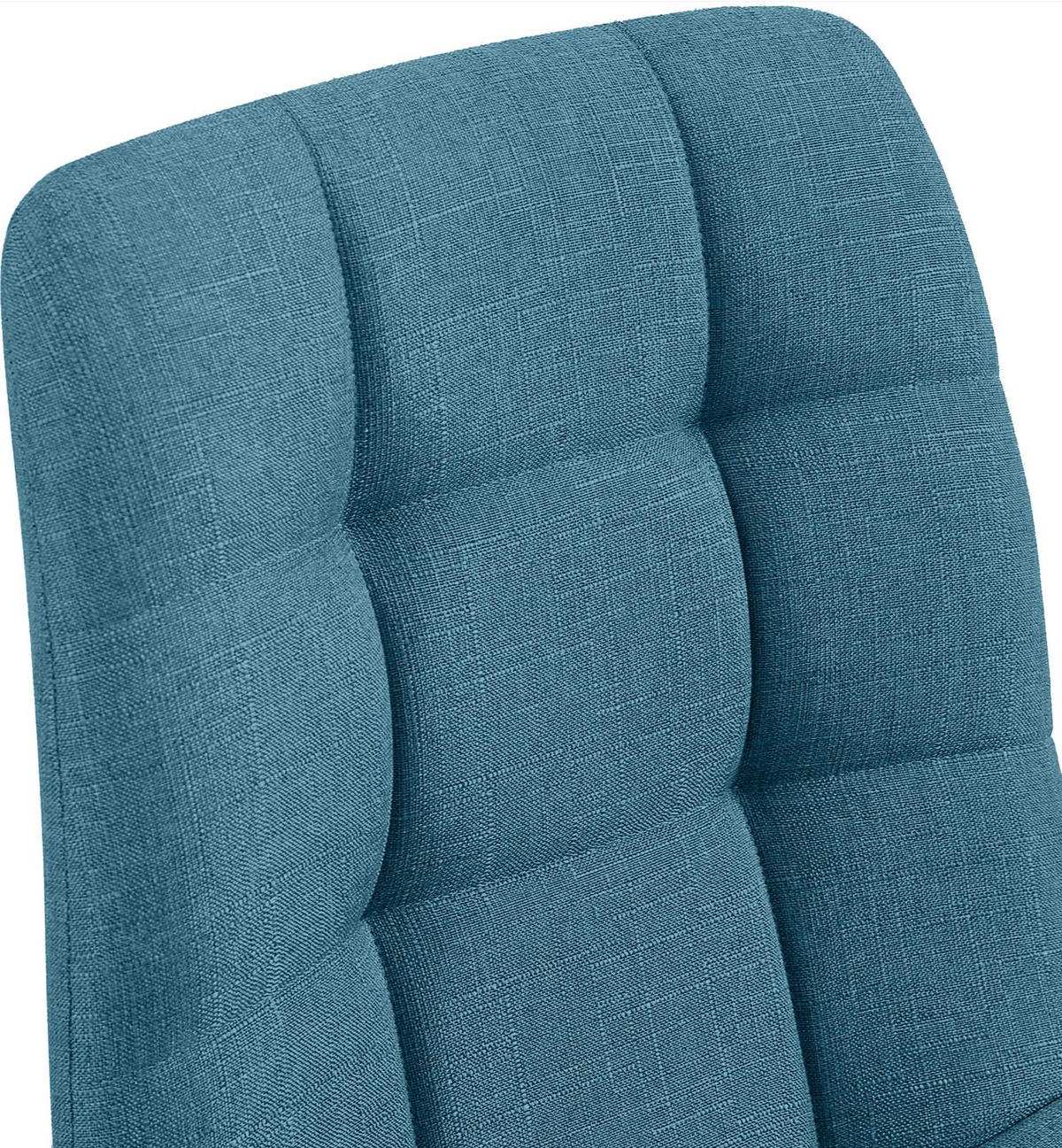 STUHL Stoff Blau - Blau, Textil/Metall (45/84/55cm) - CLP