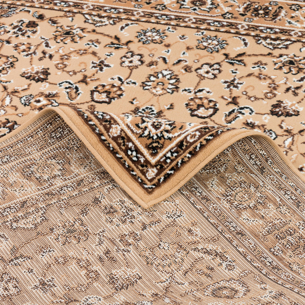 ORIENT TEPPICH TRENDLINE BEIGE BORDÜRE - Beige, Textil (80/150cm) - Pergamon