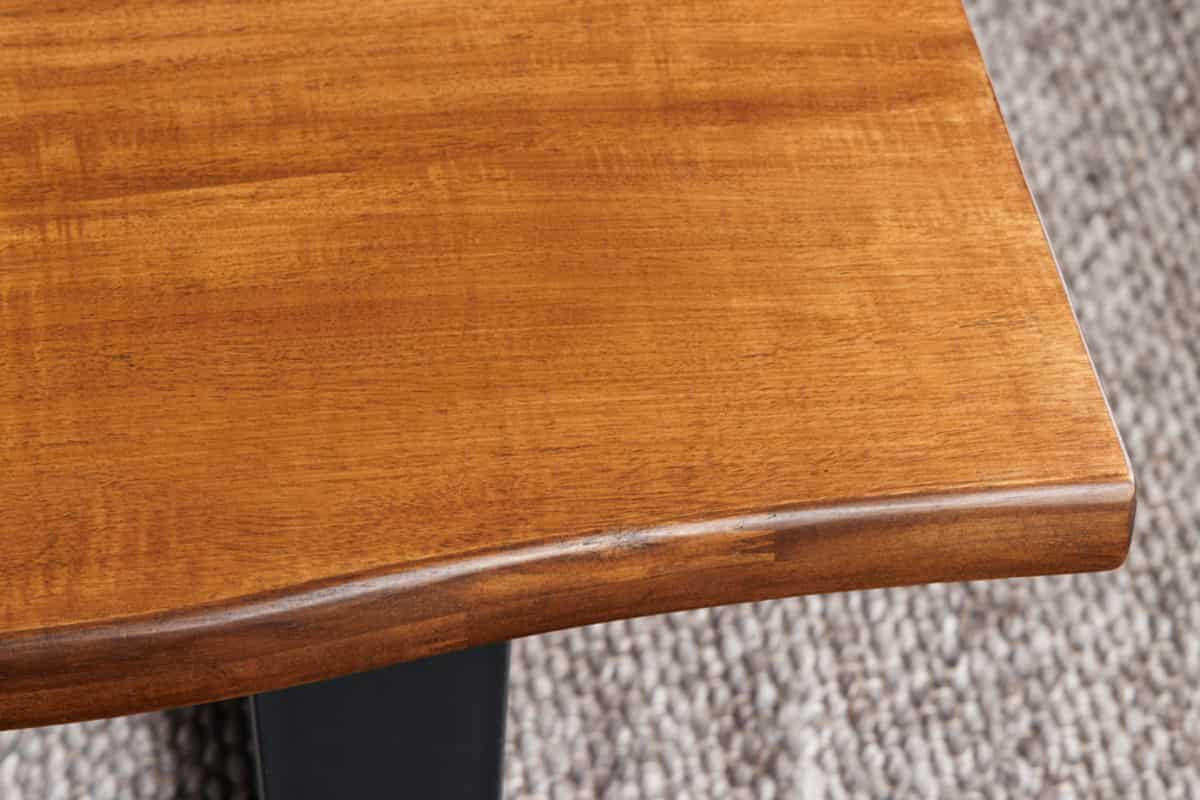 COUCHTISCH GENESIS Akazie rechteckig Braun 110cm - Braun, Holz/Metall (59/110/45cm) - riess-ambiente