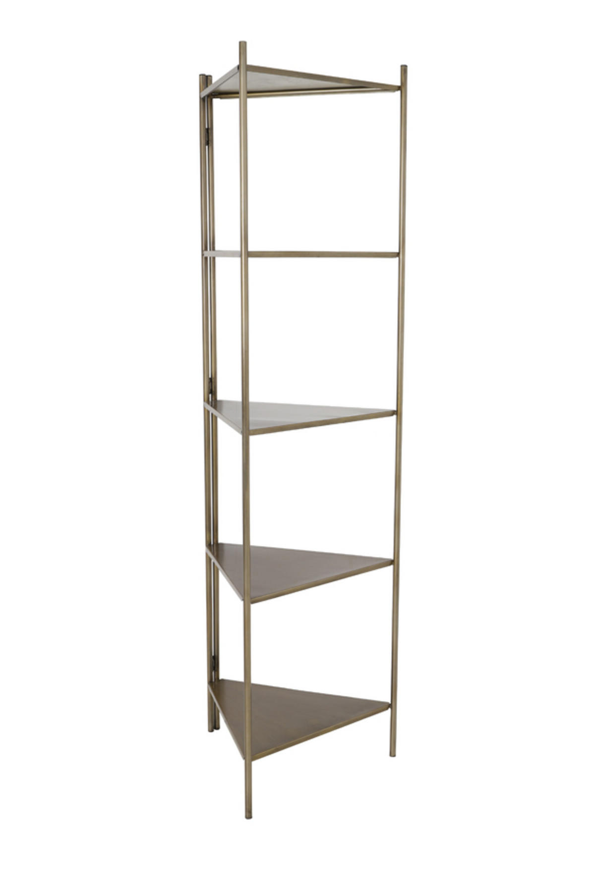 VITRINE Bronze 58,5/41/200 cm - Bronzefarben, Metall (41/200/58.5cm) - Light & Living