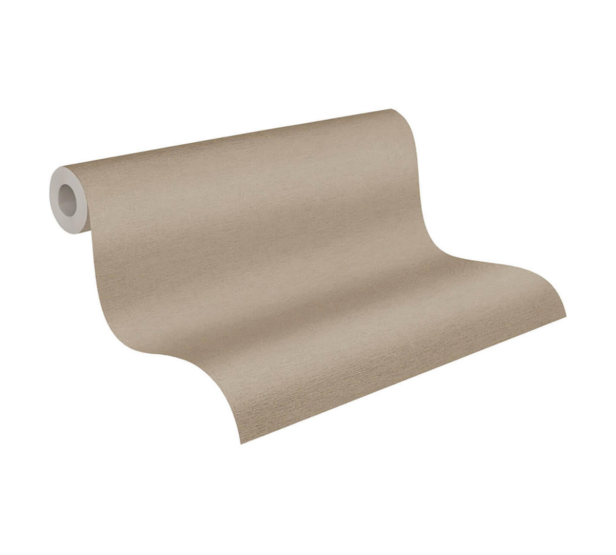 VLIESTAPETE Beige 53/1005 cm - Braun, Kunststoff/Textil (53/1cm) - KUNSTLOFT