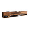 LOWBOARD A Old Wood 180 cm / 32 cm / 30 cm - Eichefarben/Dunkelbraun, Holz/Holzwerkstoff (180/30/32cm) - Feldmann-Wohnen