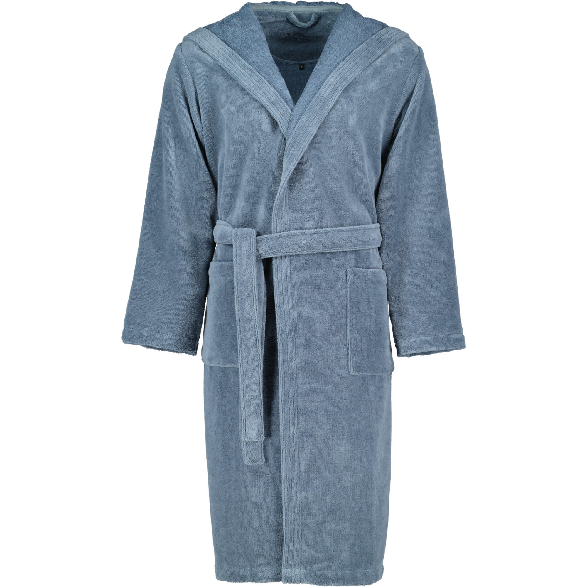 BADEMANTEL UNISEX KAPUZE LYNN CADET BLUE - 751 - Blau, Textil (XSnull) - Vossen