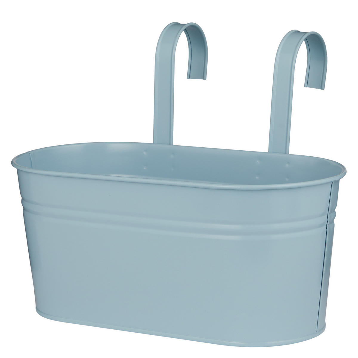 HÄNGETOPF Zinc - Hellblau, Metall (14cm) - Butlers