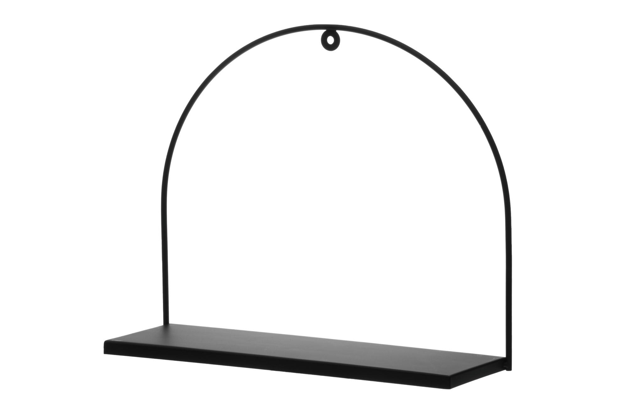 WANDREGAL Moon - Schwarz, Metall (33/27/10cm)