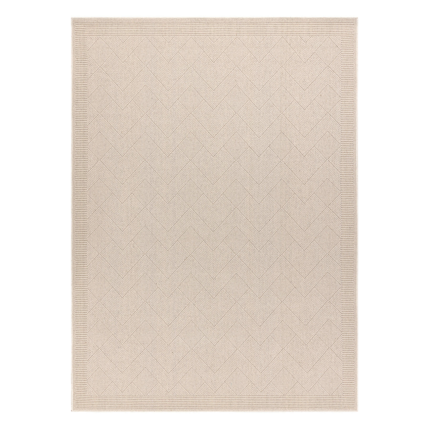 TEPPICH Villa 120/170 cm - Beige, Textil (120/170cm) - rugsX