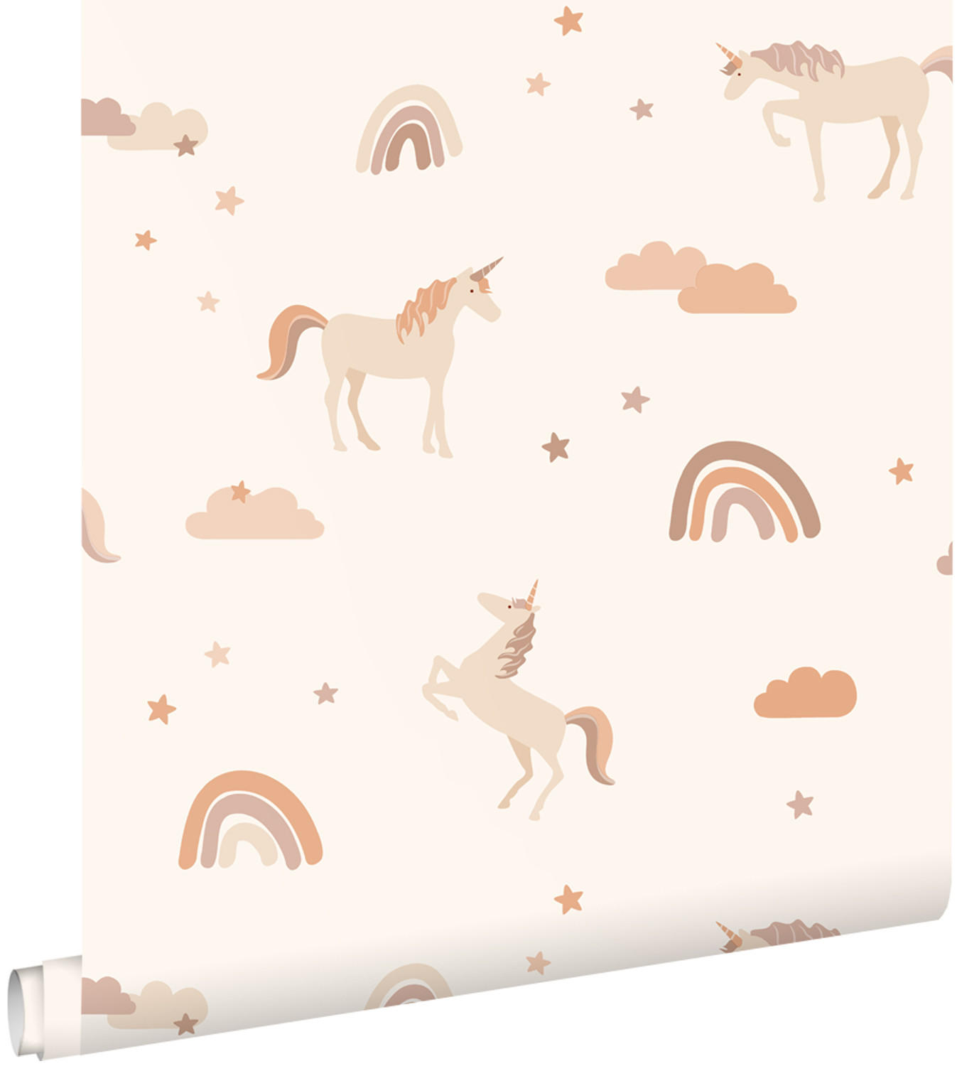 ESTAhome Tapete Beige 53x0.1 cm