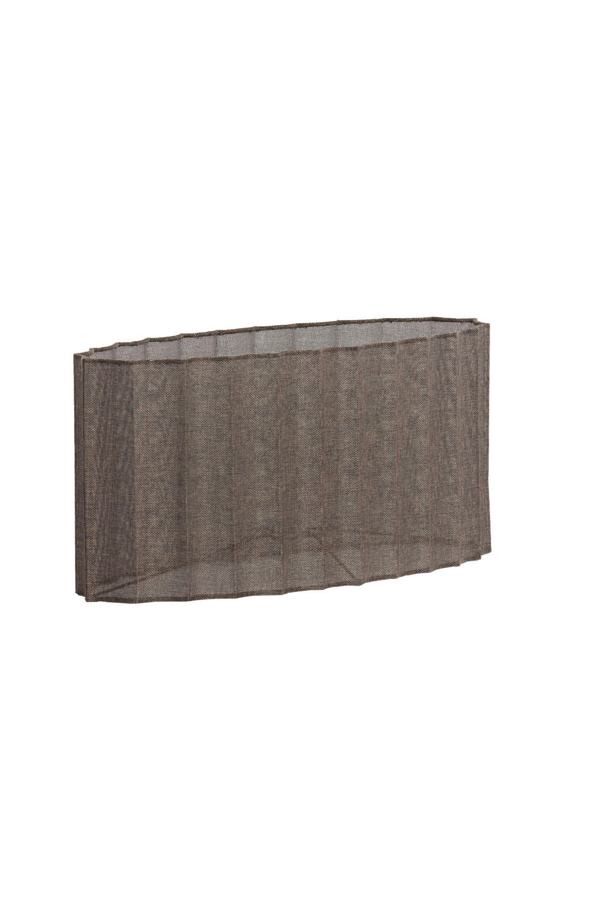 LAMPENSCHIRM Disli Braun 58/24/27 cm - Braun, Textil (58/24/27cm) - Light & Living