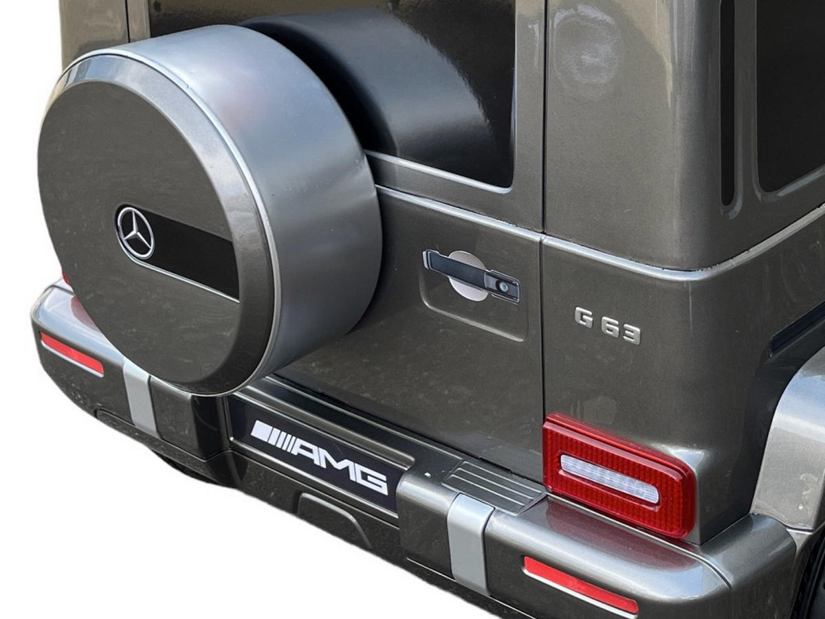 KINDER ELEKTROAUTO Mercedes G63 grau - Grau, Kunststoff (106/62/54cm) - TPFLiving