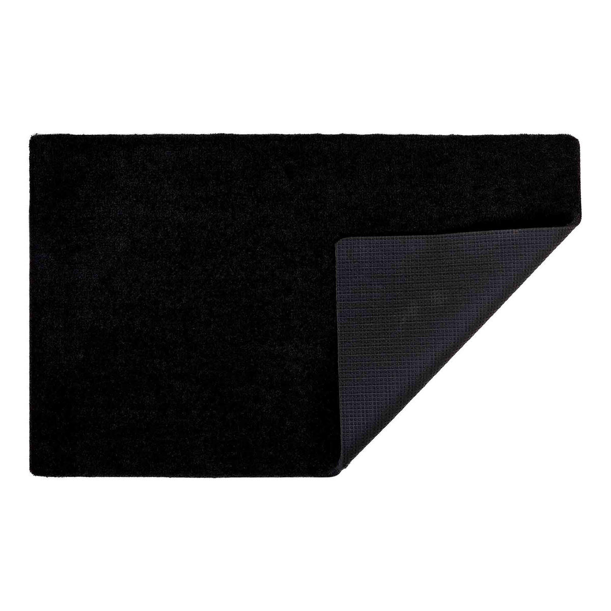 FUSSMATTE INNEN MOON - Schwarz, Textil (50/80cm) - Astra