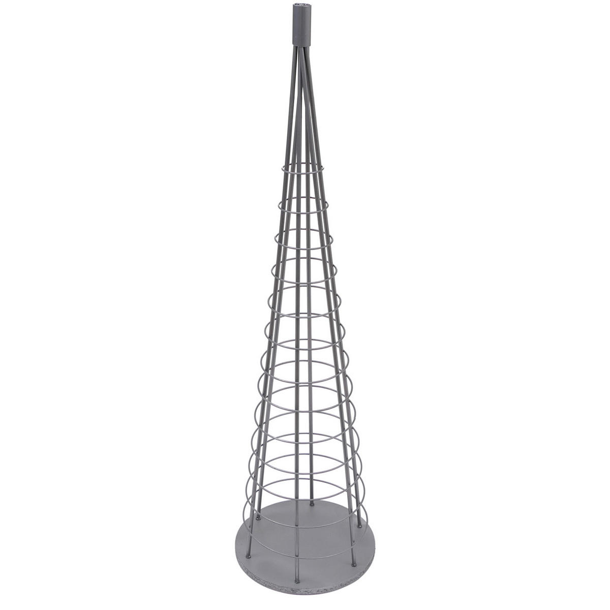 DEKO-BAUM Silber - Silberfarben, Metall (30/115cm) - MCW