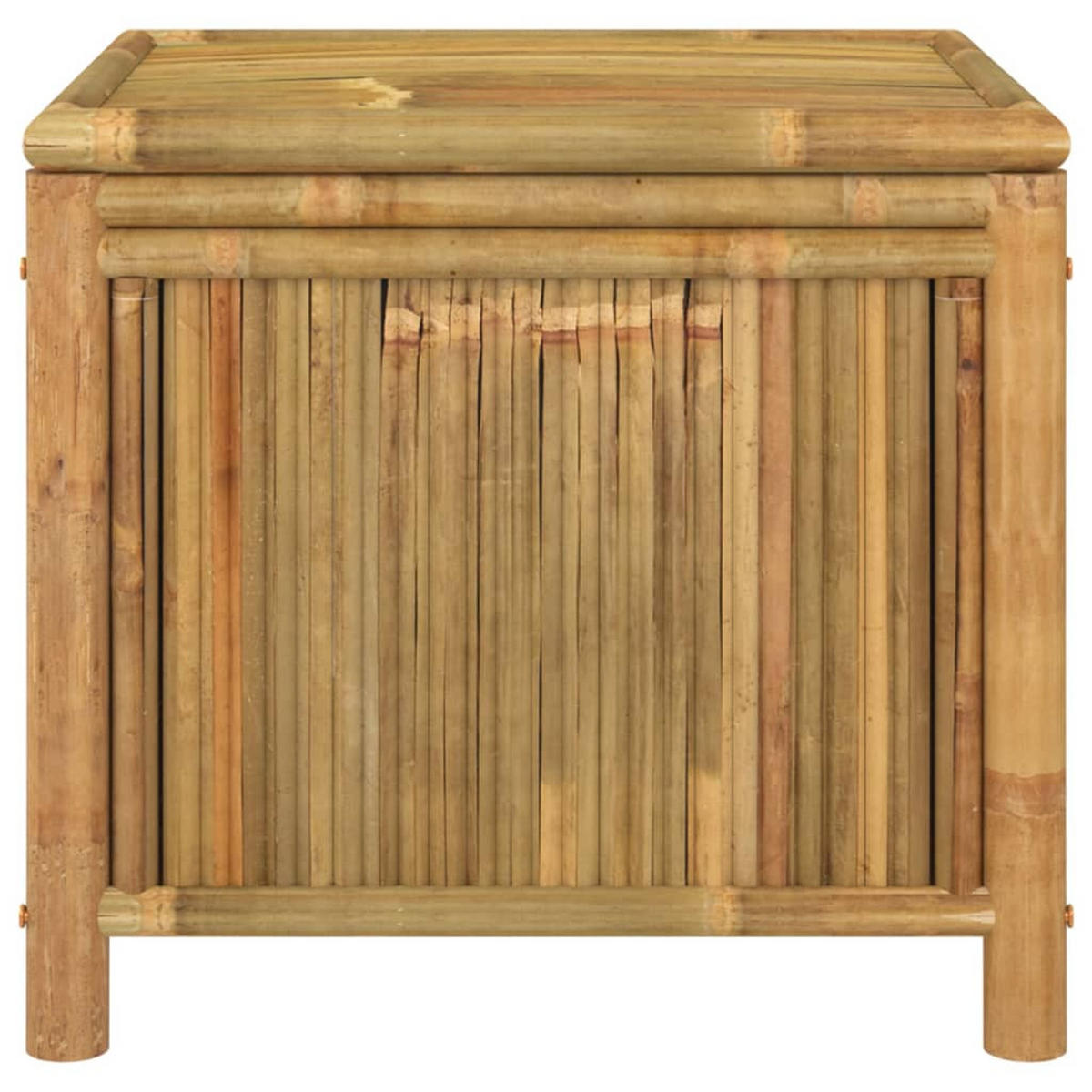 GARTENTRUHE 60x52x55 cm Bambus - Braun, Holz (60/55/52cm) - furnicato
