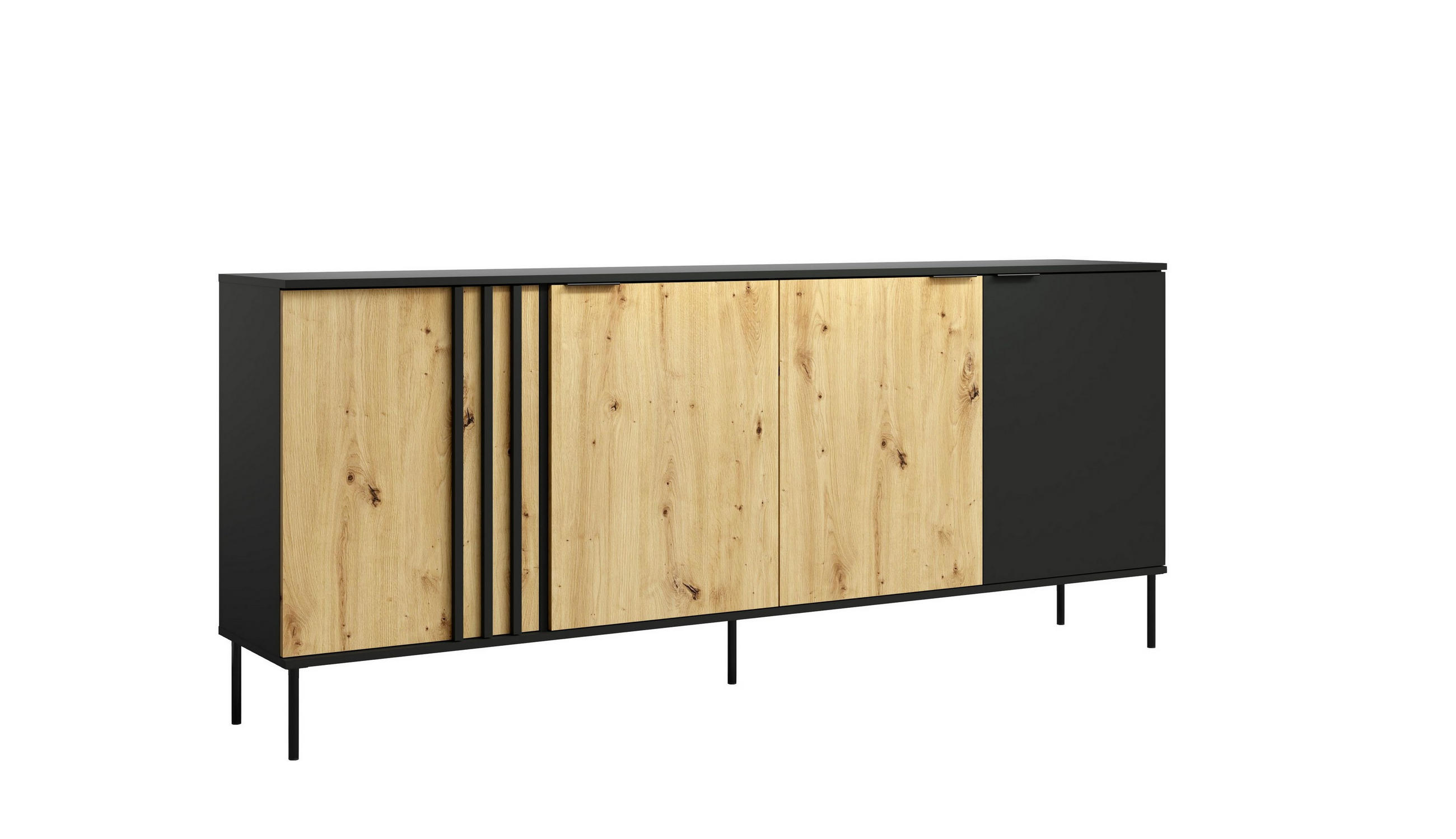 Masseno Kommode Eiche 220x92x40 cm