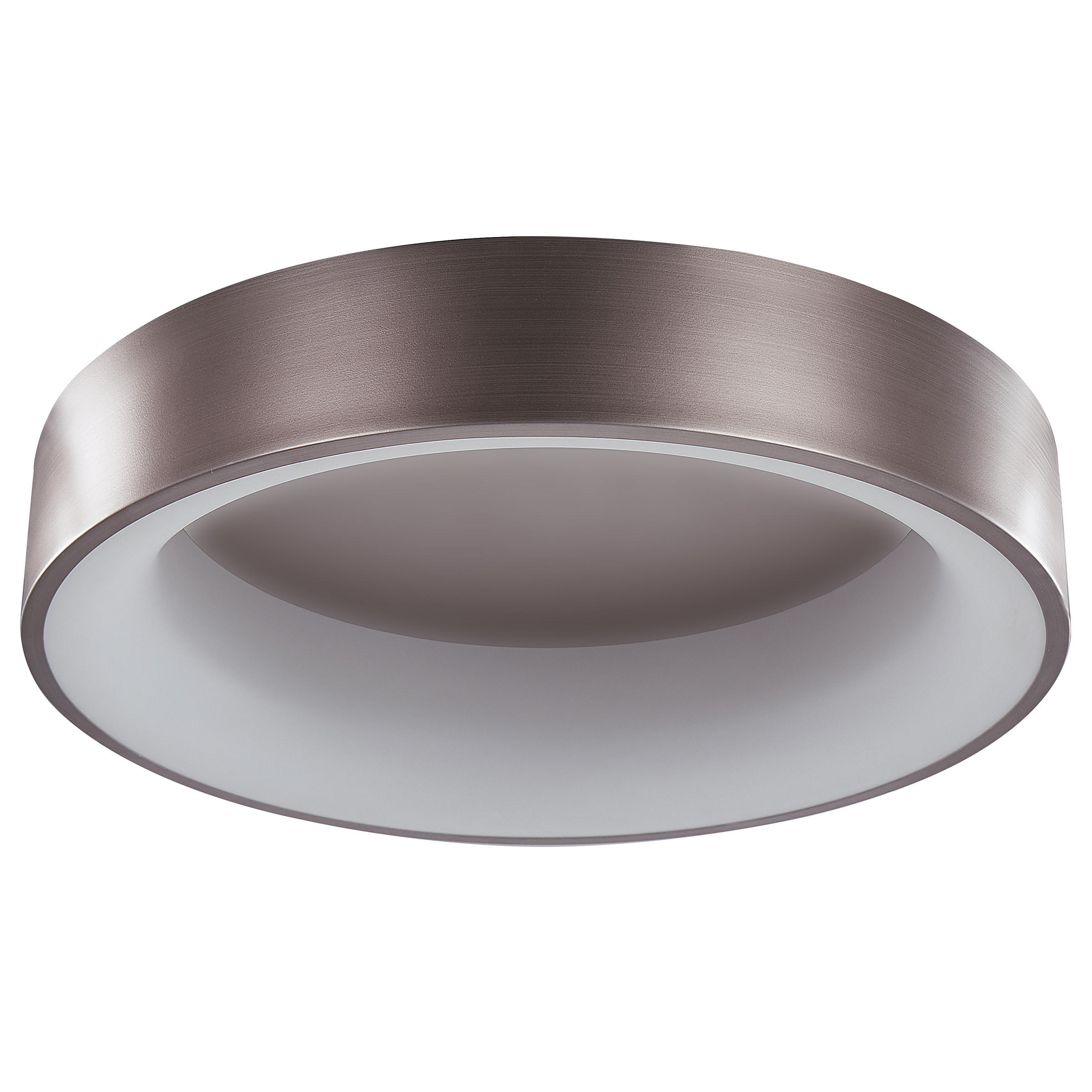 DECKENLEUCHTE Dawei 61/61/15 cm - Braun, Metall (61/61/15cm) - Beliani