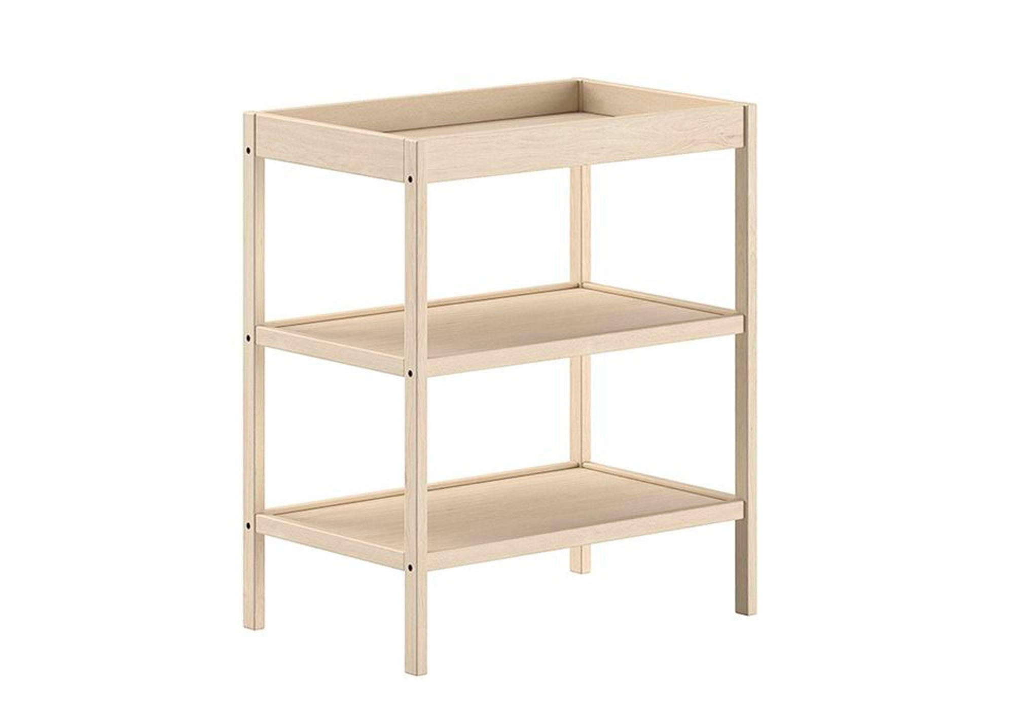58aufmkessel Wickelregal Buche 79x95x50 cm