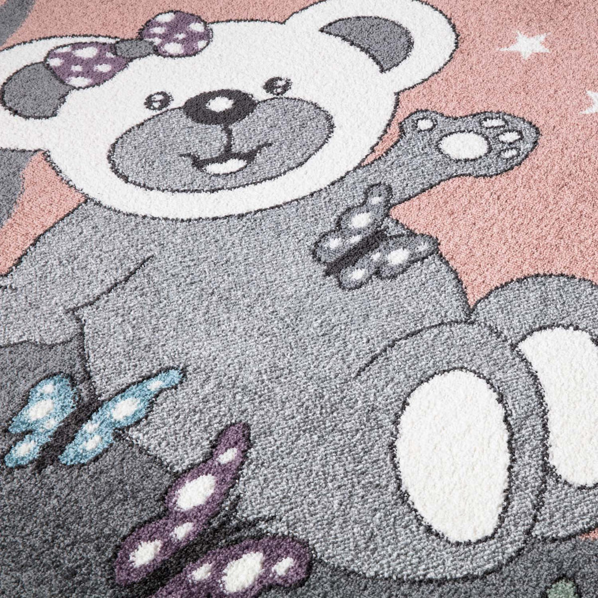 KINDERTEPPICH Anime 916 Rosa 190x280 cm - Rosa, Textil (190/280cm) - carpet city