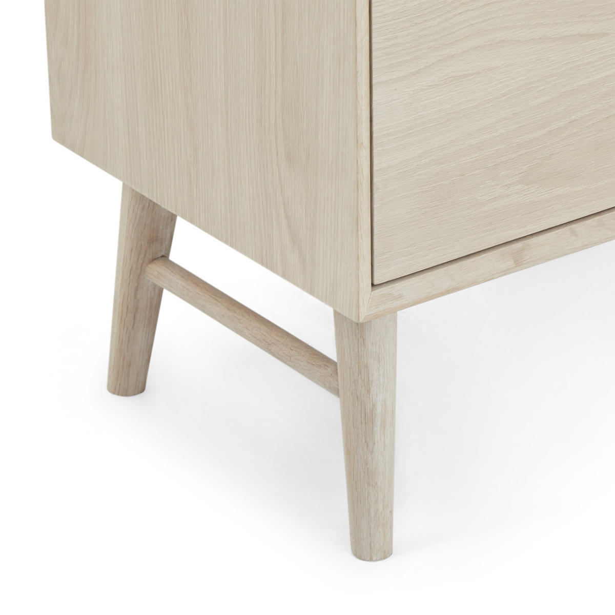 SIDEBOARD Eiche massiv - Eiche Bianco/Eichefarben, Holz/Holzwerkstoff (160/79/42cm) - Furnhouse
