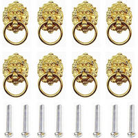 SCHRANKKNOPF Bronze 8er-Set - Goldfarben, Metall (6.8/3/4cm)