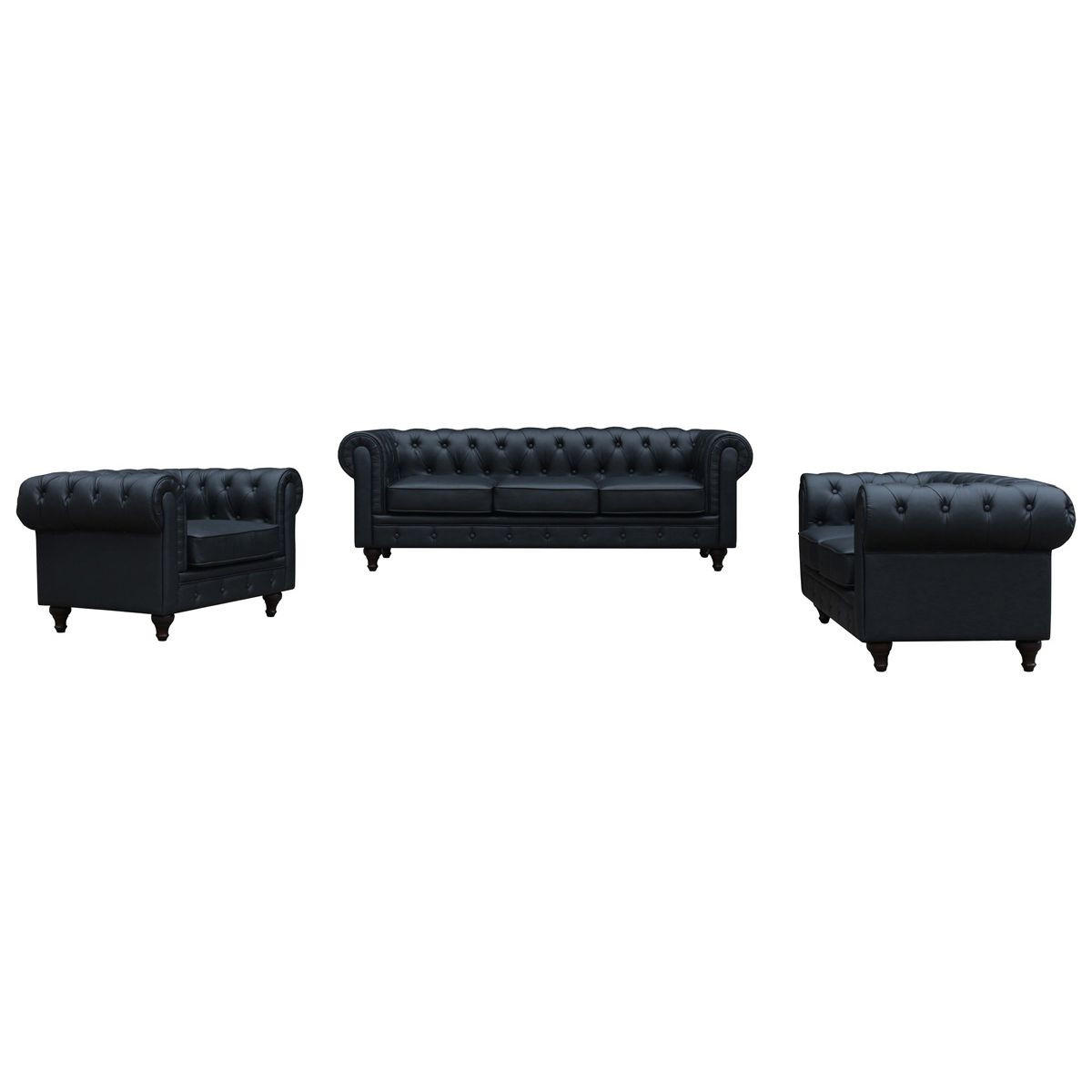 EINZELSOFA - "Aliza" - 157 x 82 x 70 cm - 2-Sitzer - Schwarz - Schwarz, Textil (82/70/157cm) - Habitat Garten