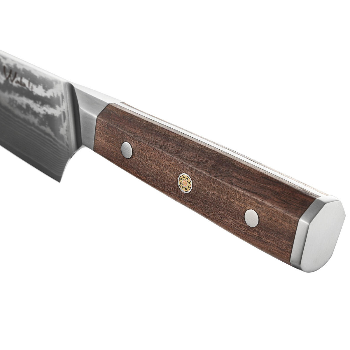 KIRITSUKEMESSER 18 cm - Nussbaumfarben, Holz/Metall (31cm) - Wakoli