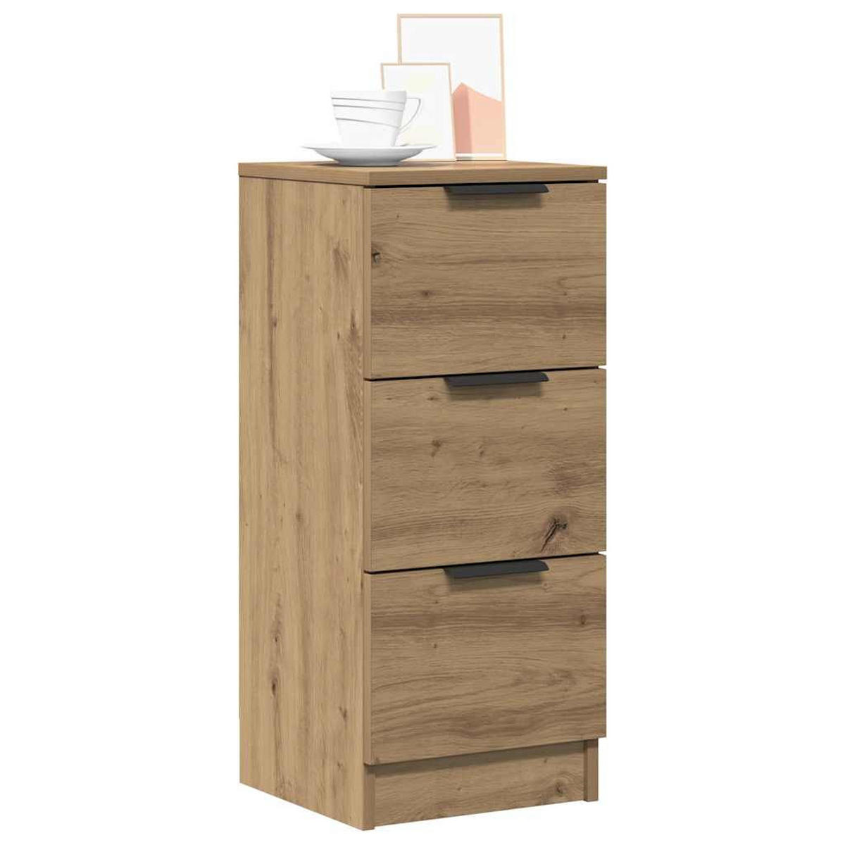 SIDEBOARD Artisan-Eiche 30/30/70 Cm Holzwerkstoff - Braun, Holzwerkstoff (30/70/30cm) - vidaXL