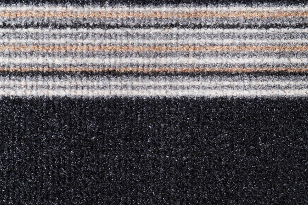 TEPPICHLÄUFER Anti-Rutsch Graphitfarben rutschfest Gummiunterlage 80/1000 cm - Graphitfarben, Textil (80/1000cm) - Tapiso