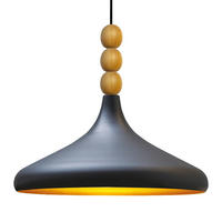PENDELLEUCHTE Champion 35/30 - Goldfarben/Schwarz, Metall (30/35/30cm)