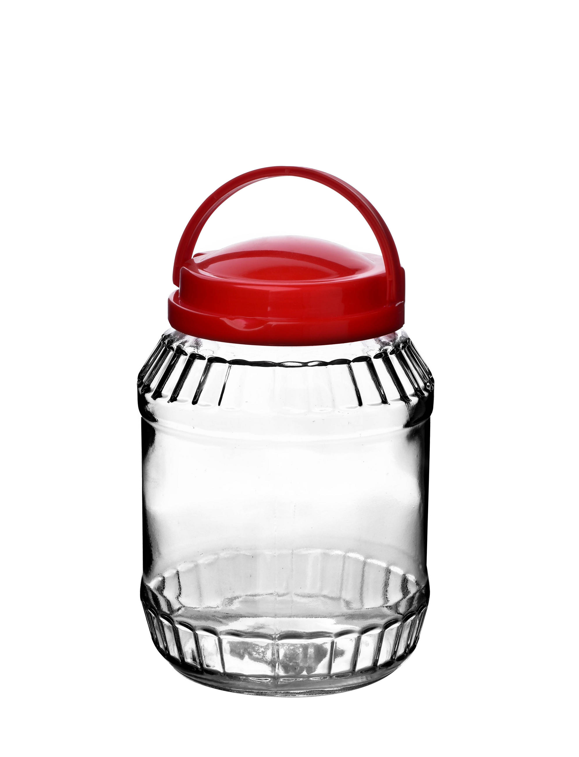GLASBEHÄLTER Basic Kitchen Transparent 21.5/14/21.5 cm Glas - Transparent, Glas (14/21.5/21.5cm) - Mondex