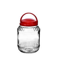 GLASBEHÄLTER Basic Kitchen Transparent 21.5/14/21.5 cm Glas - Transparent, Glas (14/21.5/21.5cm) - Mondex