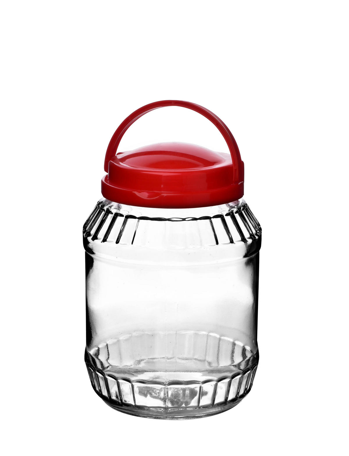 GLASBEHÄLTER Basic Kitchen Transparent 21.5/14/21.5 cm Glas - Transparent, Glas (14/21.5/21.5cm) - Mondex